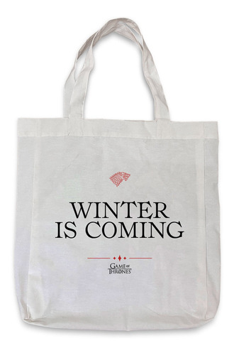 Bolso Tote Bag  Mujer Game Of Thrones Winter De Mano Dama