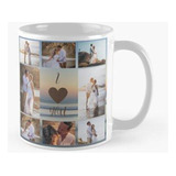 Taza  Cojín San Valentín Te Quiero Personalizado 8 Fotos Con