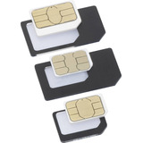 Adaptador Nano Micro Chip Sim Celular X3 + Clip + Corte Free