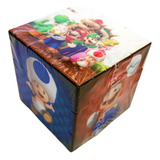 Cubo Rubik Para Niños Mario Bros 3x3 Juguetes Para Niños