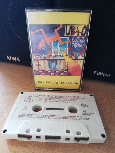 Ub40 / Rat In The Kitchen / Reggae Cassette Argentina