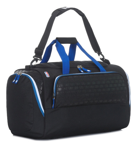 Bolso Nba 16358-16359 Color Negro 16359 Liso