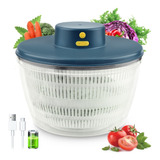 Centrifugador De Verduras Para Cocina Ensalada Eléctrico 4l