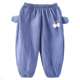 Pantalón Para Niño Bebe Niña Pantalones Algodón Talla3-6años