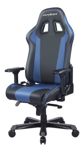 Cadeira Dxracer King K-series Preta E Azul K99-nb