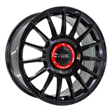 Jogo Rodas Oz Superturismo Golf  Jetta Aro 18x80 5x112 Preta