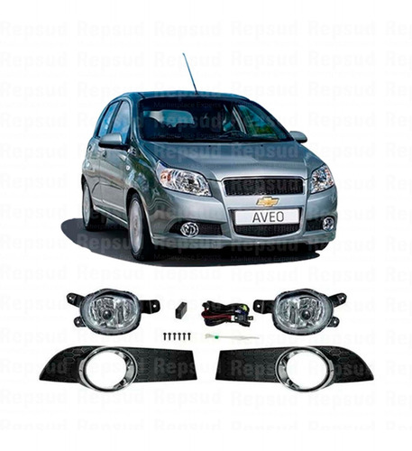 Kit De Neblineros Chevrolet Aveo T250 2010 Hatchback