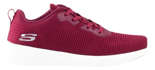 Tenis Caballero Skechers Sport Squad 232290 Rojo Memory Fom