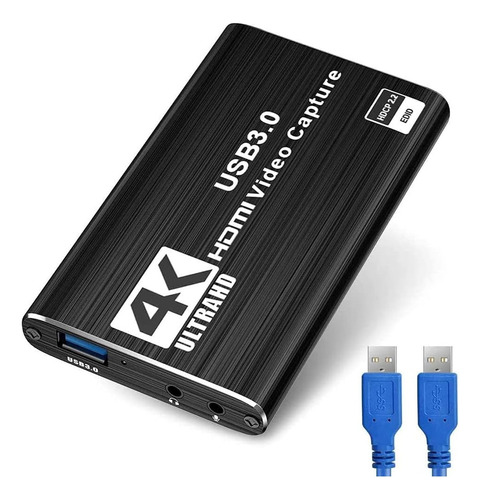 Caja De Vídeo Y Audio Hdcapturadora De Video Hdmi Usb