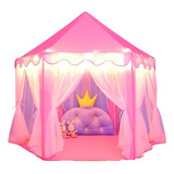 Cabana Infantil Barraca Iluminada Luzes Led Princesa 