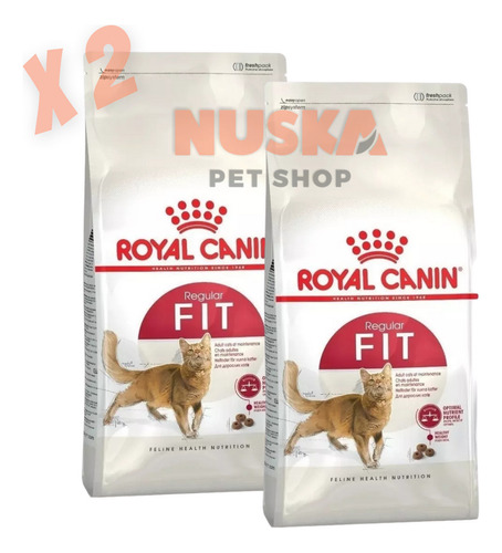 Royal Canin Fit Cat 7.5 Kg X 2 Unidades Gato - Nuska
