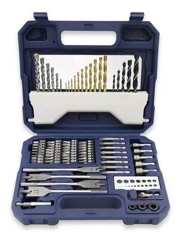 Set Kit Bremen 82 Pz Mechas Puntas Paleta Titanio 7726