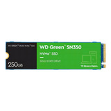 Disco Solido Ssd 250 Gb Nvme Western Digital Green Sn350 M.2