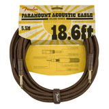 Fender Paramount Acoustic Cable 4.5 Metros Para Instrumento