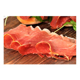 Vinilo 50x75cm Jamon Crudo Comidas Picada Fiambres M3