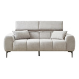 Sofa 3cpo Reclinable Relax Apoyacabeza Modelo Gilbert