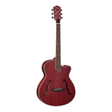 Violão Eletroacústica Hofma Hmf 240 Para Destros Red Satin