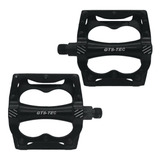 Pedal Plataforma Aluminio Gts Preto Rosca Fina Mtb - Gts