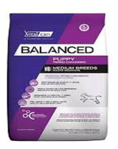 Vital Can Balanced Puppy Medium X 12kg + Envios!!!