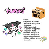 Kuromi Caja Misteriosa Mystery Box Holográfica Sanrio Anime