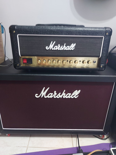 Amplificador Marshall + Caixa 2x12 