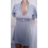 Vestido Deportivo Ladyfit Mujer Talle Small Gris Claro Usad