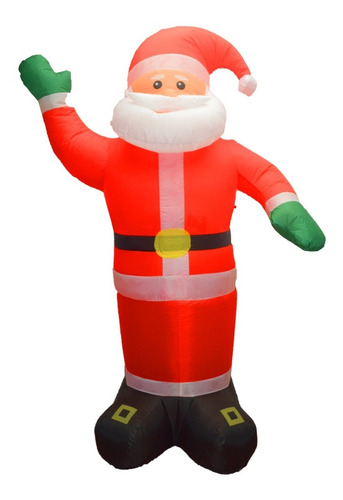 Inflable Navidad Muñeco Papa Noel Santa Claus Decoración