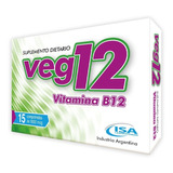 Pack X 3 Veg 12 Vitamina B12 X 15 Cprs Laboratorios Isa 