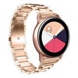 Correa Eslabones Compatible Con Samsung Galaxy Watch Active