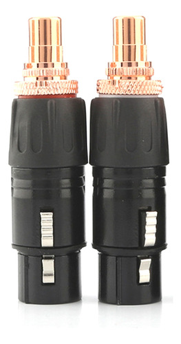 Adaptador De Enchufe Hembra Neutrik Xlr A Rca, Conector Rca