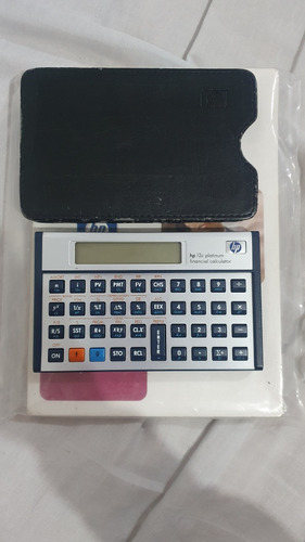 Hp 12c Platinum - Calculadora Financeira.