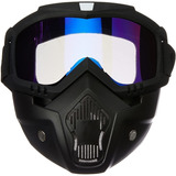 Máscara Óculos Motociclista Motocross Moto Bike Capacete