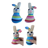 Muñecos De Apego No Peluche Set 4 Conejos Pascuas