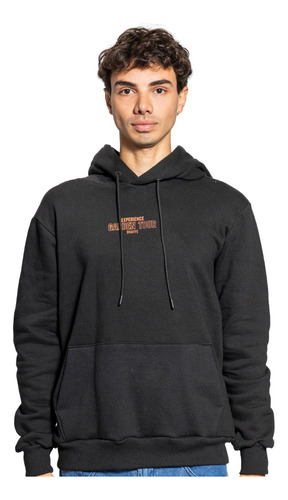 Buzo Hoodie Frizado Oversize Hombre Canguro Capucha Shaffe