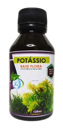 Fertilizante Base Flora Potássio (k) P/ Aquário - 125ml 