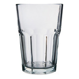 Vasos Vidrio Rigolleau Oslo Facetado Trago Largo 400ml X1 Un