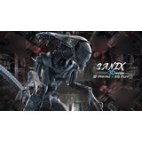  Archivo Stl Impresión 3d - Alien Queen Sanix