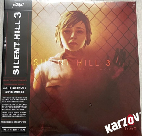 Silent Hill 3 Original Game Soundtrack 2xlp Vinyl Purple