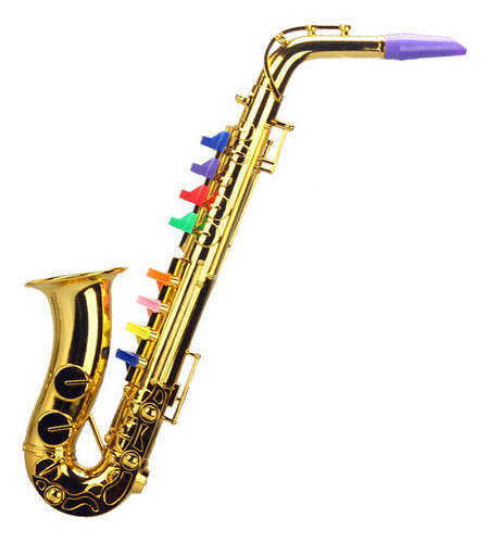 Sliver Musical Infantil Saxofone Para Instrumento De Ensino