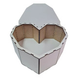 6 Cajas Corazón Rellenables Dia De Los Enamorados