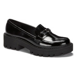 Zapatos Escuela Pr74169u Suela Goma Andrea Liso Alto Negro