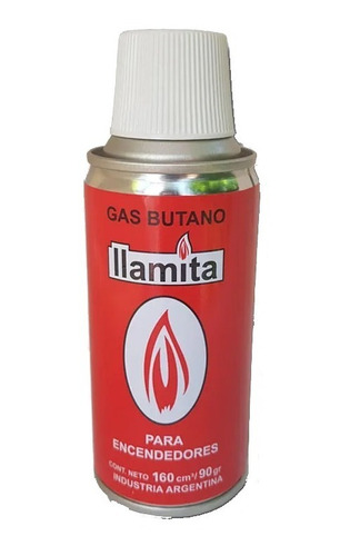 Gas Para Encendedores 160cc (5 Picos) Llamita