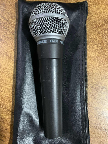 Microfone Shure Sm58 Com Fio