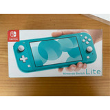 Nintendo Switch Lite Color Azul Completo En Su Caja