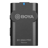 Boya By-wm4 Pro Rx Receptor Digital Sem Fio 2.4ghz Preto