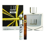 Dunhill Black 100ml Caballero Original+perfume Cuba 35ml