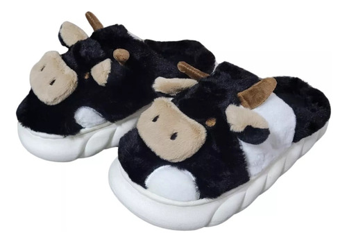 Pantuflas De Vaca Sandalia Niña Vaquita Pantuflas De Niños 