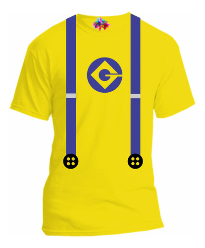 Playera Overol  Gru Minionsss Variedad De Tallas 