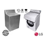 Funda De Lavadora/secadora Gemelas Set Duo 16 A 25 Kg LG