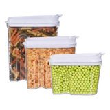 Dispensador De Cereales Chicos  Ag Box  (3 Unidades) 